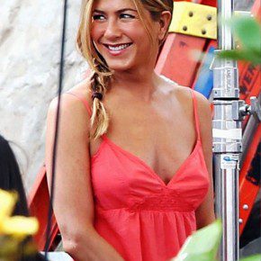 Jennifer Aniston Long Braided Hairstyle