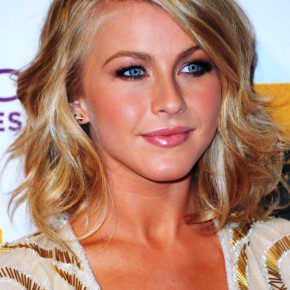 Julianne Hough Medium Hairstyle With Waves