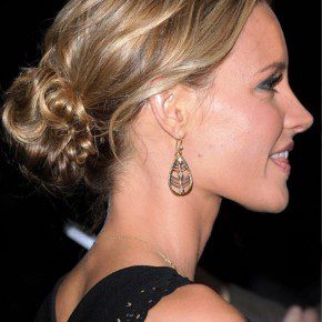 KaDee Strickland Messy Wavy Updo