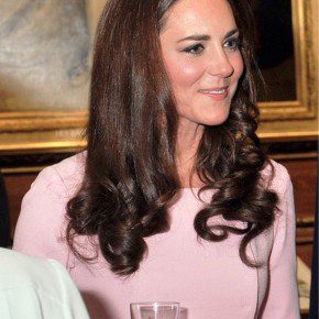 Kate Middleton Long Curly Hairstyle