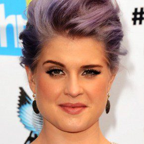 Kelly Osbourne Pompadour Updo Hairstyle