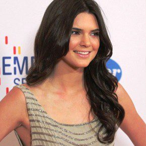 Kendall Jenner Long Black Curly Hairstyles