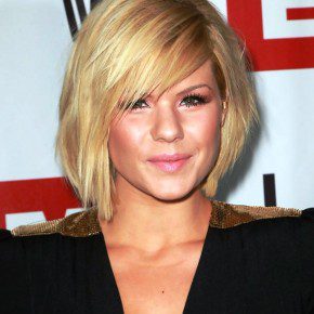 Kimberly Caldwell Short Bob Hairstyle