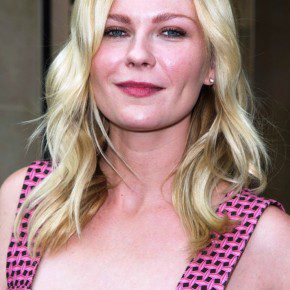 Kirsten Dunst Medium Wavy Hairstyle