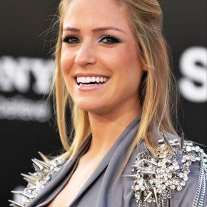 Kristin Cavallari Half Up Half Down For Medium Length Hair