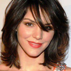 Latest Medium Layered Hairstyles With Bangs