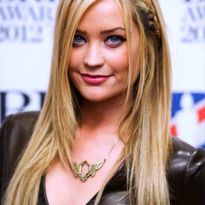 Laura Whitmore Cute Long Braided Hairstyle 2013