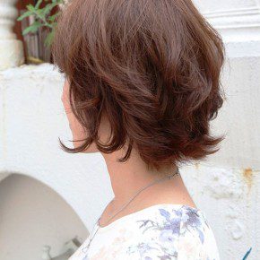 Layered Short Bob Hairstyle For Women