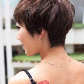 Layered Short Pixie Haircut