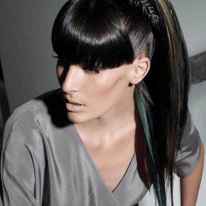 Long Black Ponytail Hairstyles