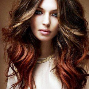 Long Hairstyles Colored For Wavy Hair