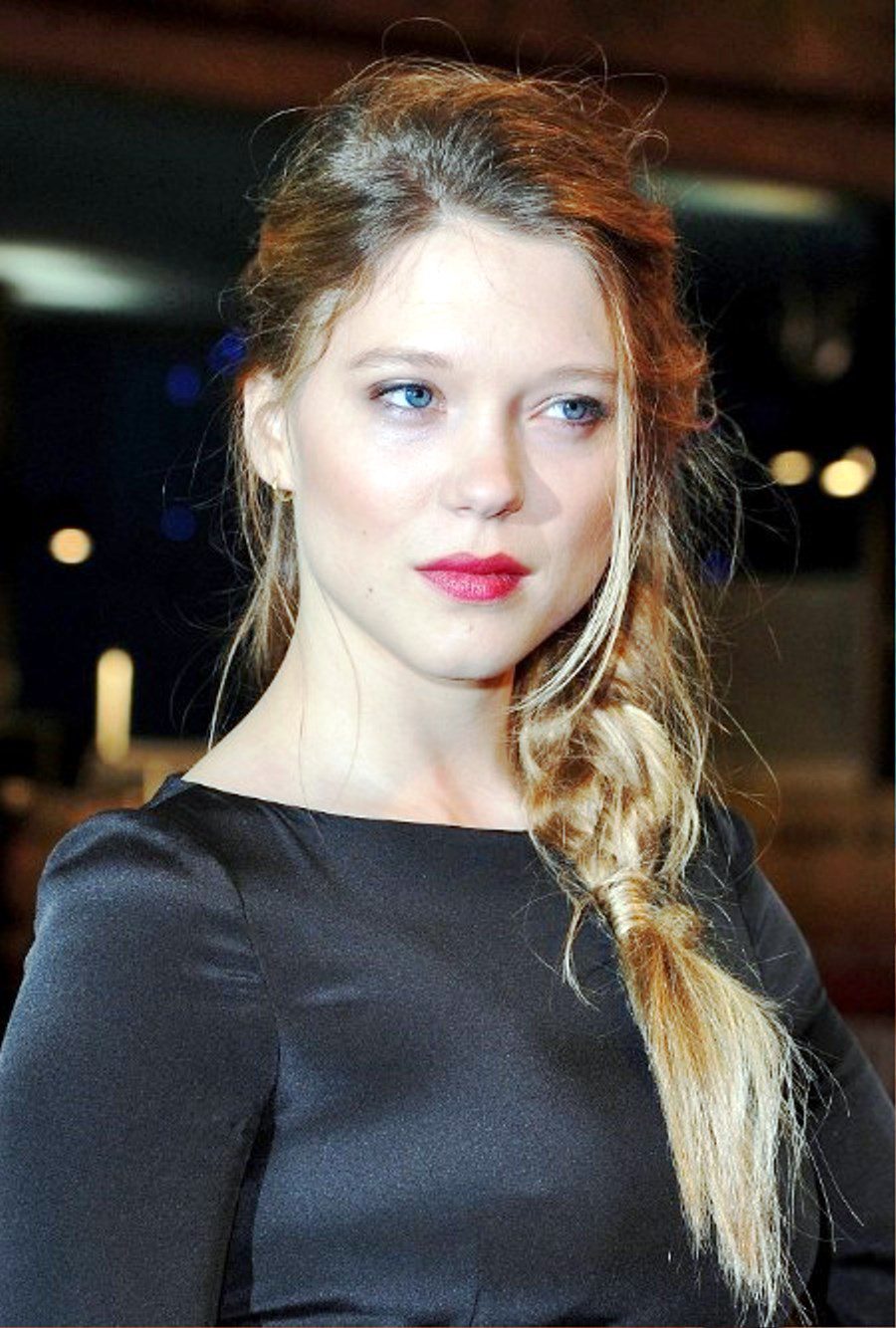 Lea seydoux long hair