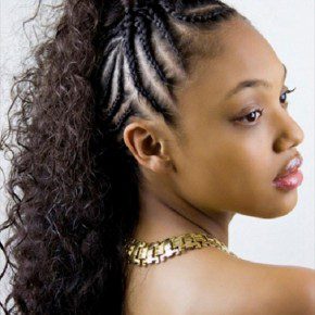 Long Mohawk Hairstyles for Black Women