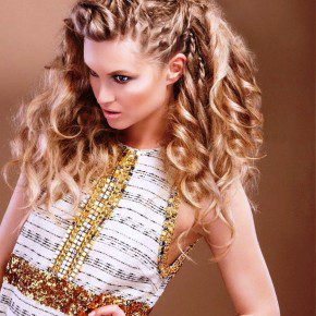 Long Party Hairstyles 2013 For Blonde Women