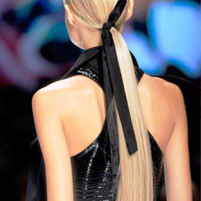 Long Straight Low Ponytail 2013