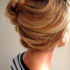 Loose Side French Twist Updo For Summer