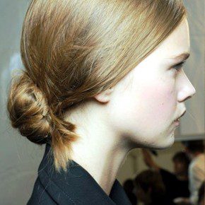 Low Bun Updo 2013