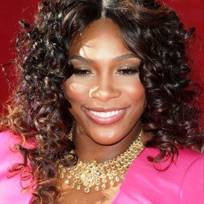 Medium Curly Hairstyle For Black Women