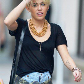 Miley Cyrus New Short Hairstyle