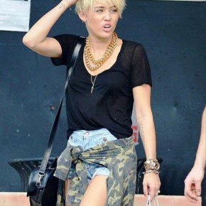 Miley Cyrus New Short Hairstyles