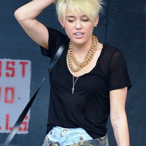 Miley Cyrus Short Haircut 2013