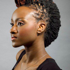 Mohawk Hairstyles for Black Women 2013