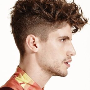 Natural Long Top Short Sides Hairstyle