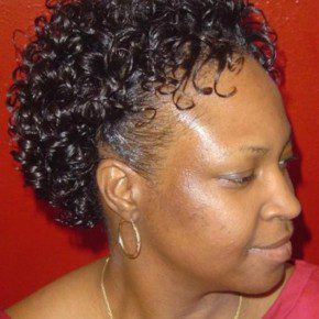 Natural Short Curly Black Hairstyles