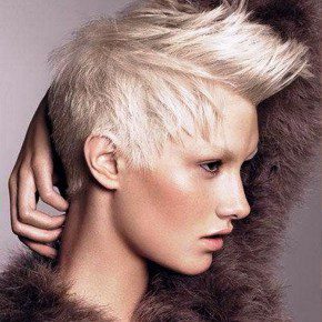 Punk Short Blonde Hairstyles