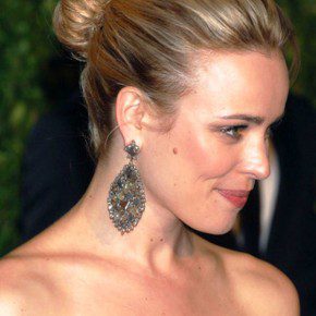 Rachel McAdams Classic Bun Updos For Medium Length Hair