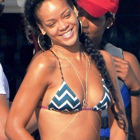 Rihanna Braided Long Pigtails