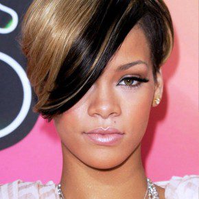 Rihanna Brown Short Hairstyles