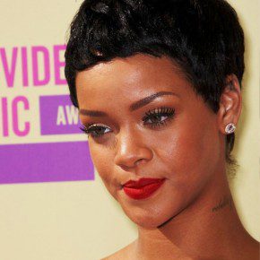 Rihanna Short Black Boy Haircut