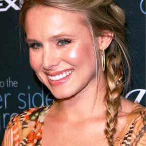 Romantic Elegant Side French Braid Hairstyle