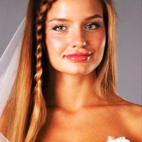 Romantic Side Braid For Wedding