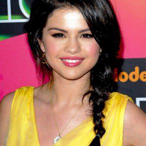 Selena Gomez Braided Hairstyle