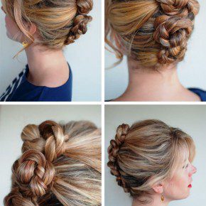 Sexy French Roll Twist Pin Braid