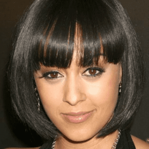 Short Bangs Black Hairstyle