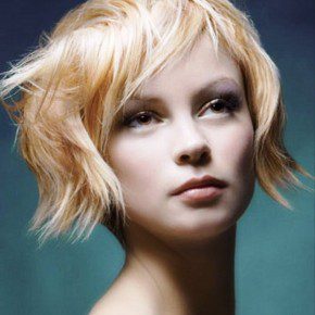 Short Blonde Hairstyles Funky