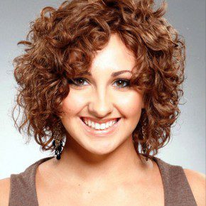 Short Brown Hairstyles For Curly Hair