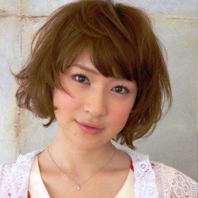 Short Messy Japanese Hairstyle