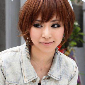 Short Red Haircut For Women