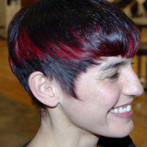 Short Red and Black Hairstyles