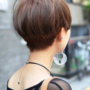 Short Straight Haircut For Asian Women