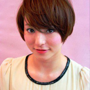 Short Straight Japanese Bob Haircut