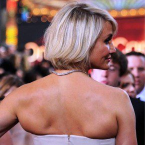 Side View Of Cameron Diaz Bob Hairstyle