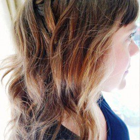 Side View Of Waterfall Braid