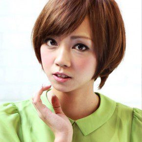 Stylish Short Japanese Hairstyle