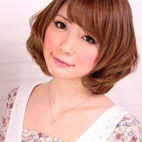 Sweet Short Japanese Hairstyle