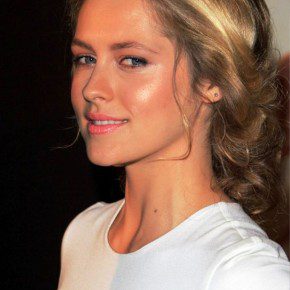 Teresa Palmer Cute Messy Updo Hairstyle